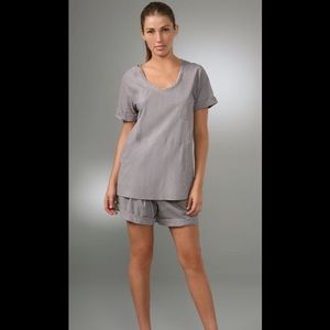 Diane Von Furstenberg Jenning Leather Top